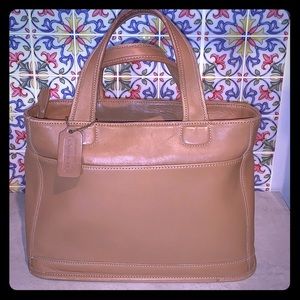 Coach Like New Tan Small Satchel - Super Cute 👜